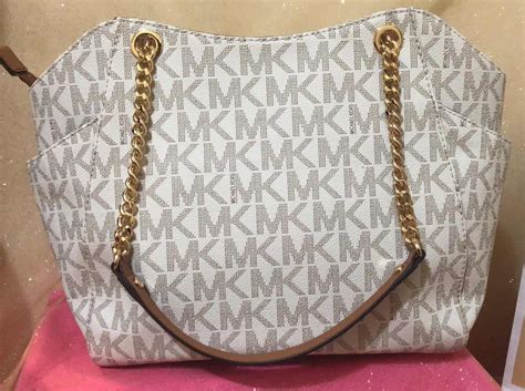 bolsa michael kors original blanca|michael kors bolsas mujer.